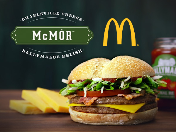 Mcmor McDonald's McMór is its First Exclusively Irish Burger & First Burger ...