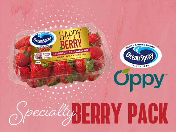 Oppy Label Raspberry Oppy Announces First-Ever Specialty Berry Pack in the Happy Berry ...